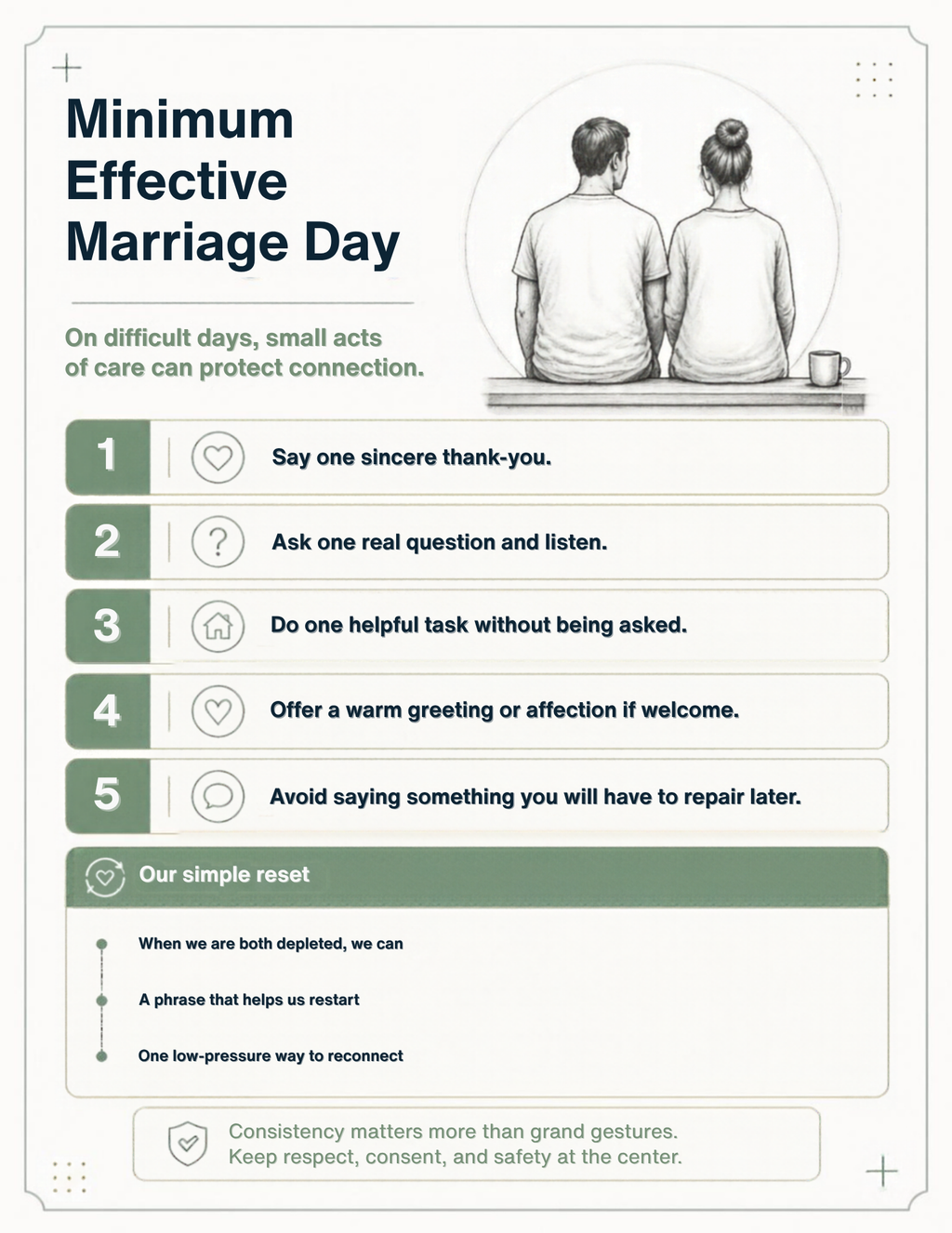 40+ Married Mens Health and wellness Planner