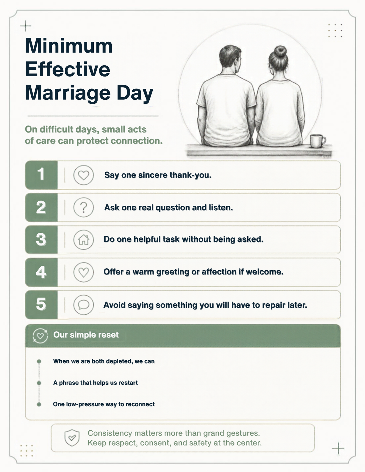 40+ Married Mens Health and wellness Planner