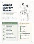 40+ Married Mens Health and wellness Planner