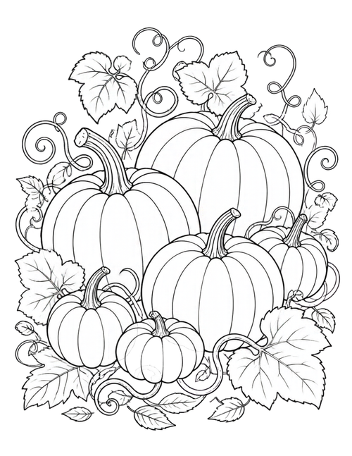 A Little Autumn, A Little Calm” | 8-Page Printable Coloring Pack