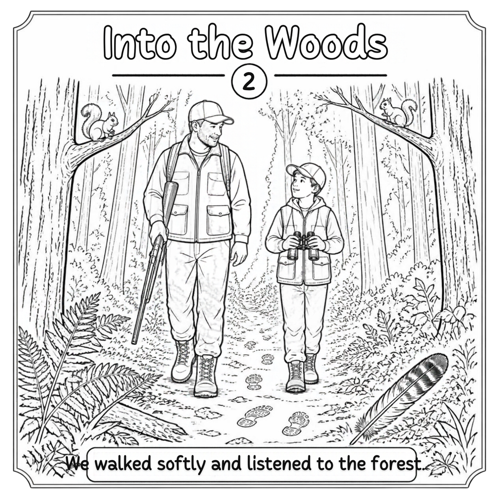 My First Hunting Coloring Book