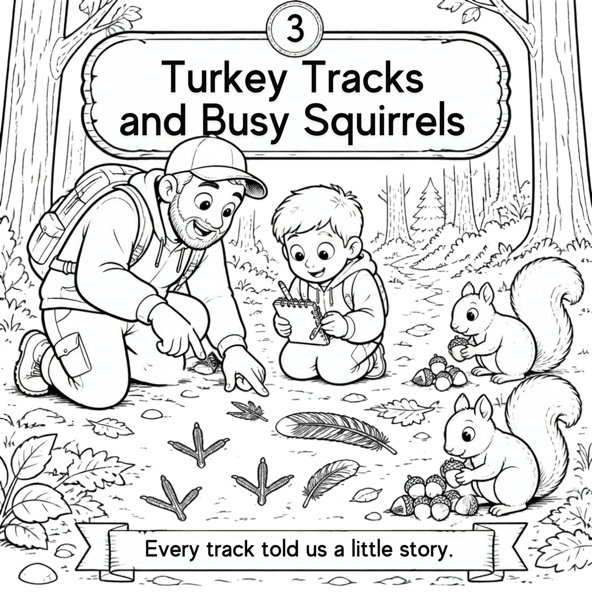 My First Hunting Coloring Book