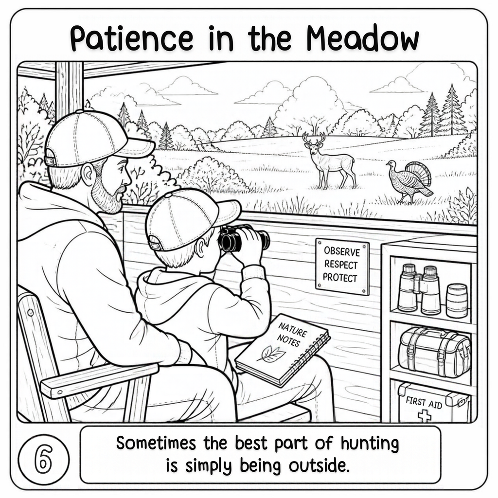 My First Hunting Coloring Book