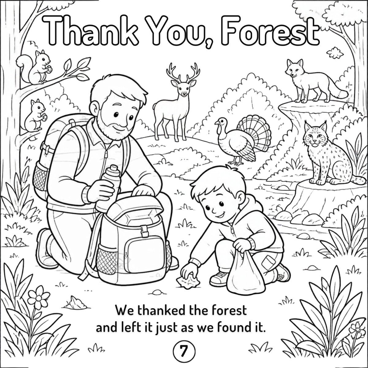 My First Hunting Coloring Book