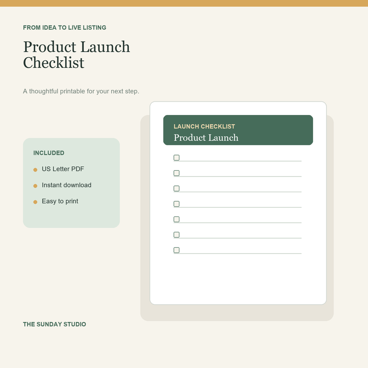 Launch with Confidence: Product Launch Checklist PDF